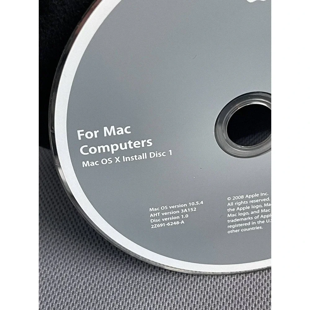 Apple iLife 08 DVD Old Version And MacBook Is X Installation discs 2. (27)